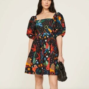 Zodiac Organic Cotton Mini Dress farm rio